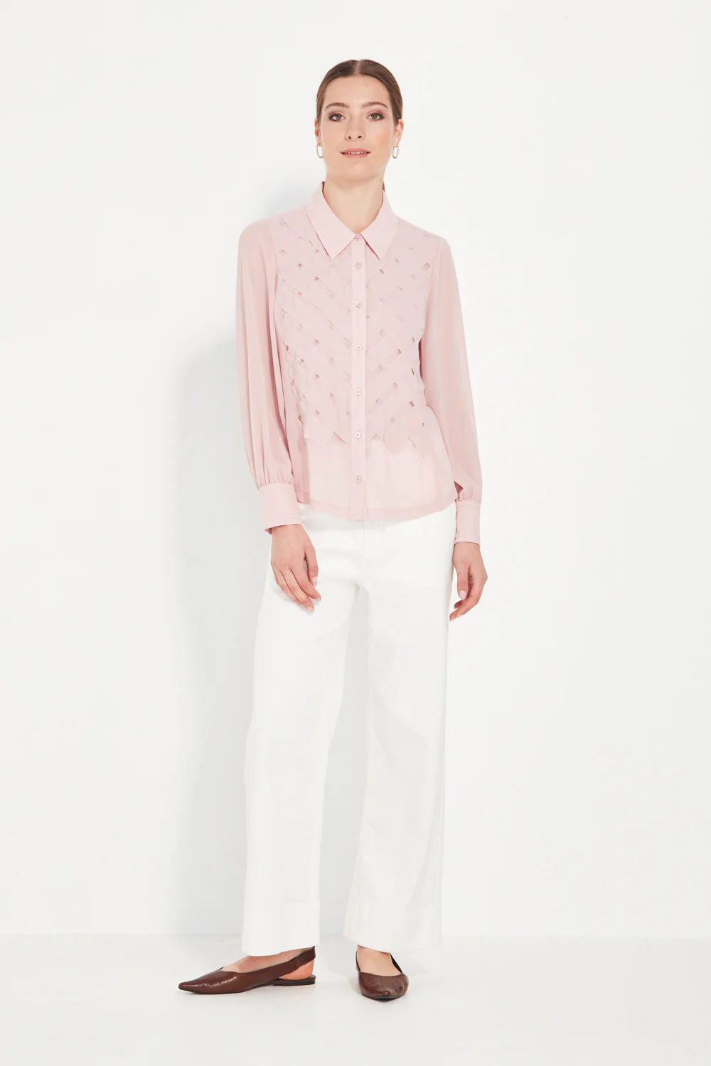 Swoon Shirt - Soft Pink - Image 3