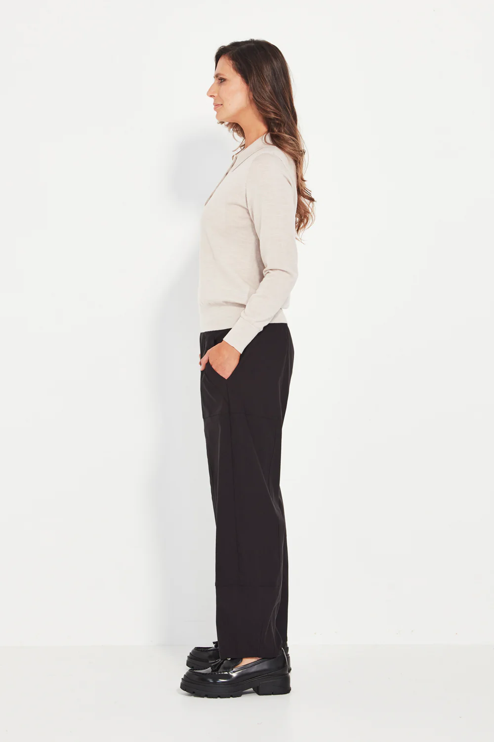 Valley Sweater - Chalk Marle - Image 3