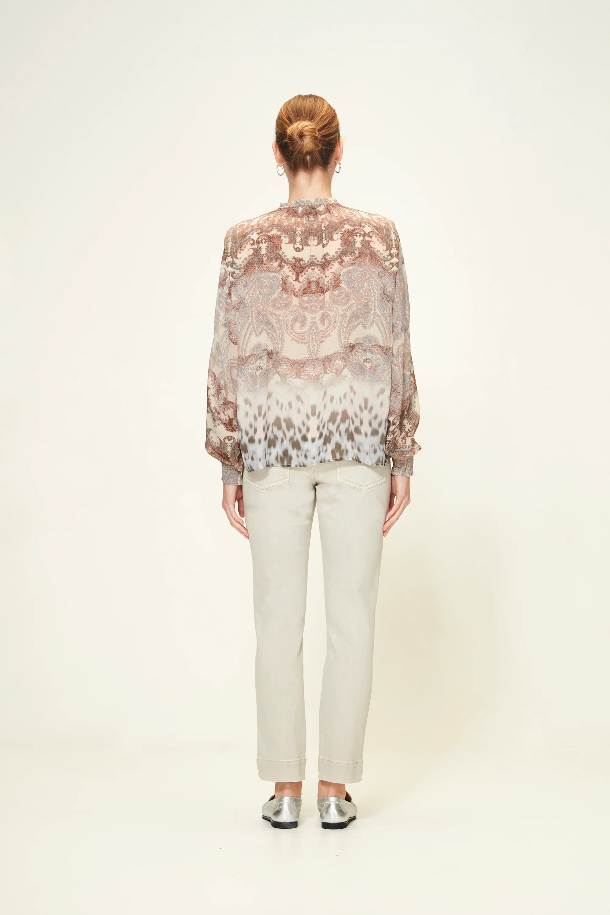 Wix Blouse - Print - Image 3