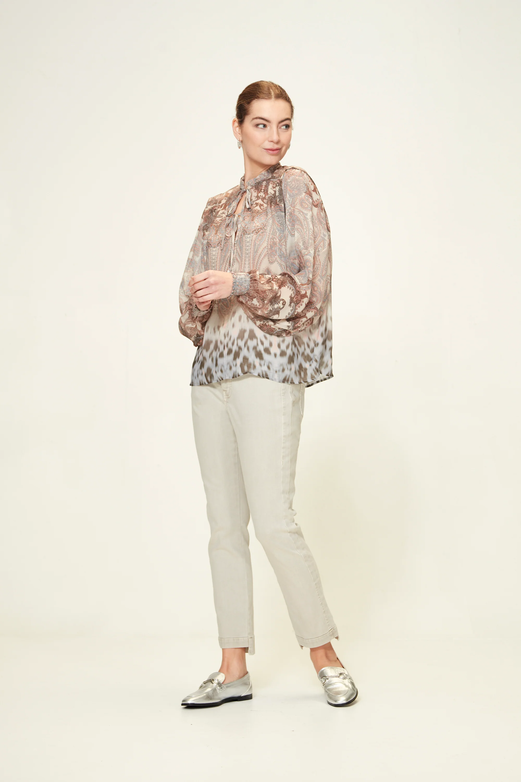 Wix Blouse - Print - Image 5