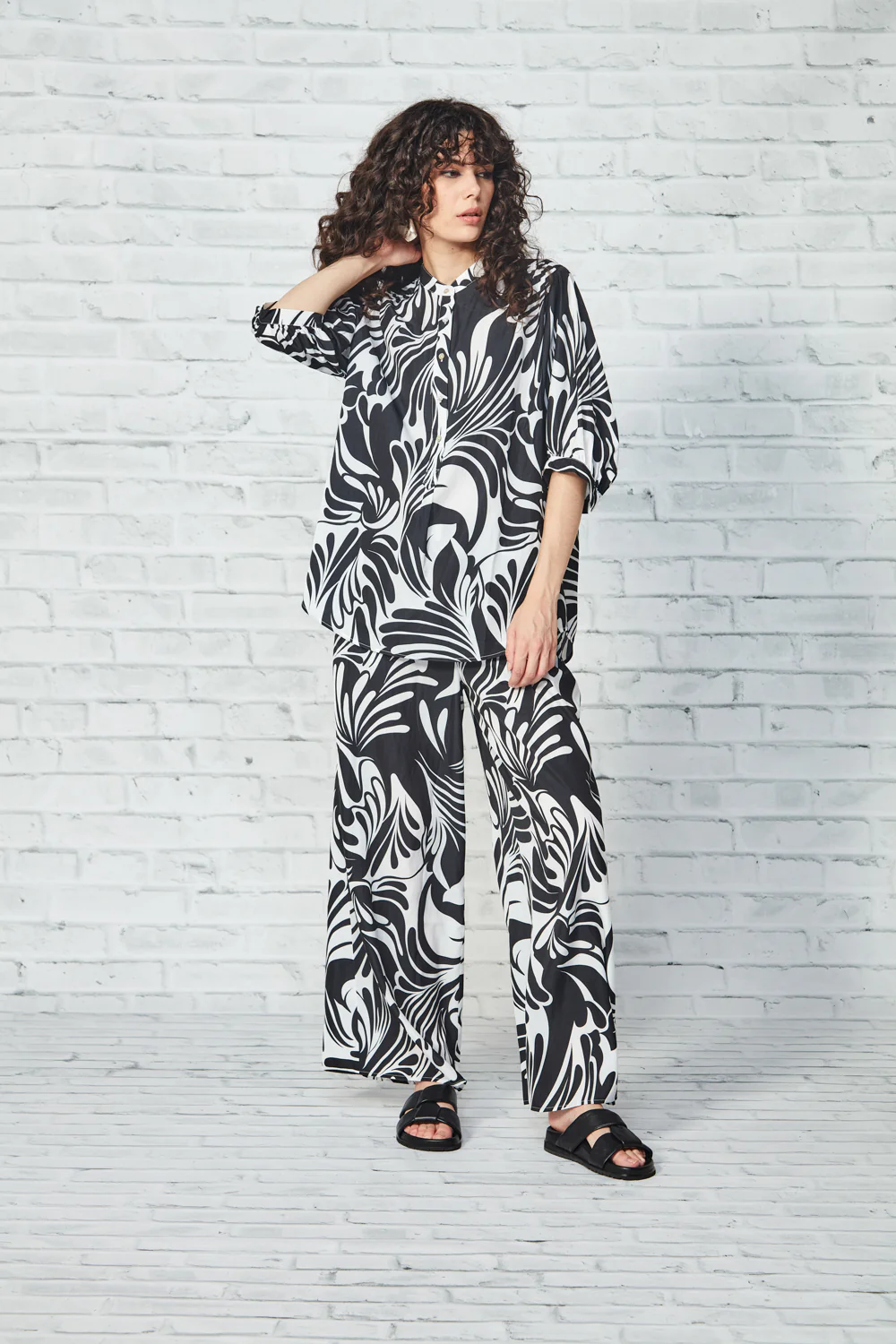 Glide - Baker Pant - Black Print - Image 3