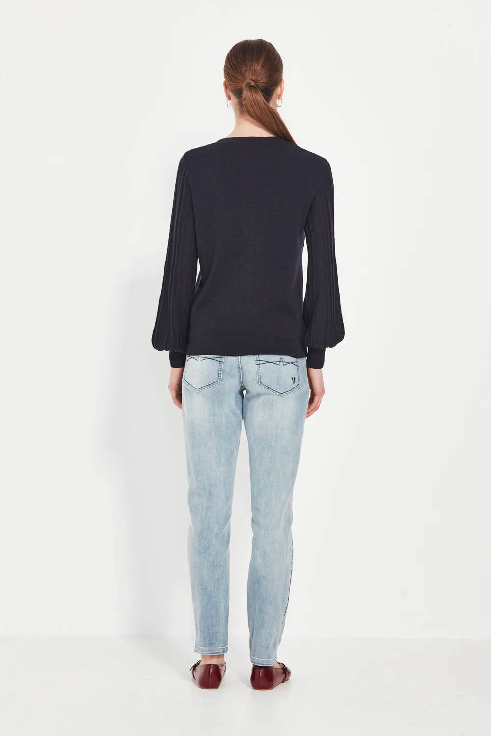 Nina Sweater - Ink Marle - Image 3