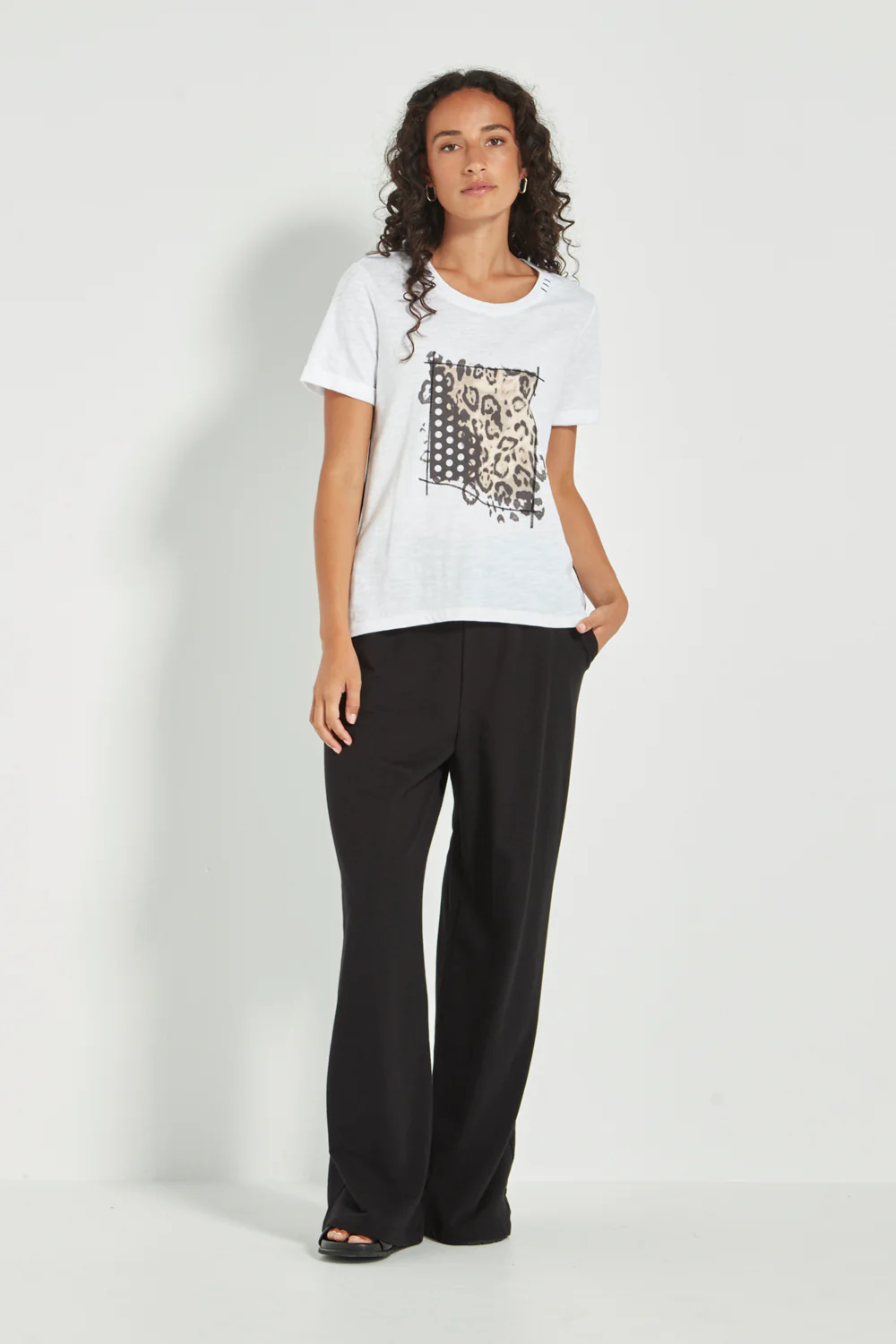 Dusty Top - Black Print - Image 3