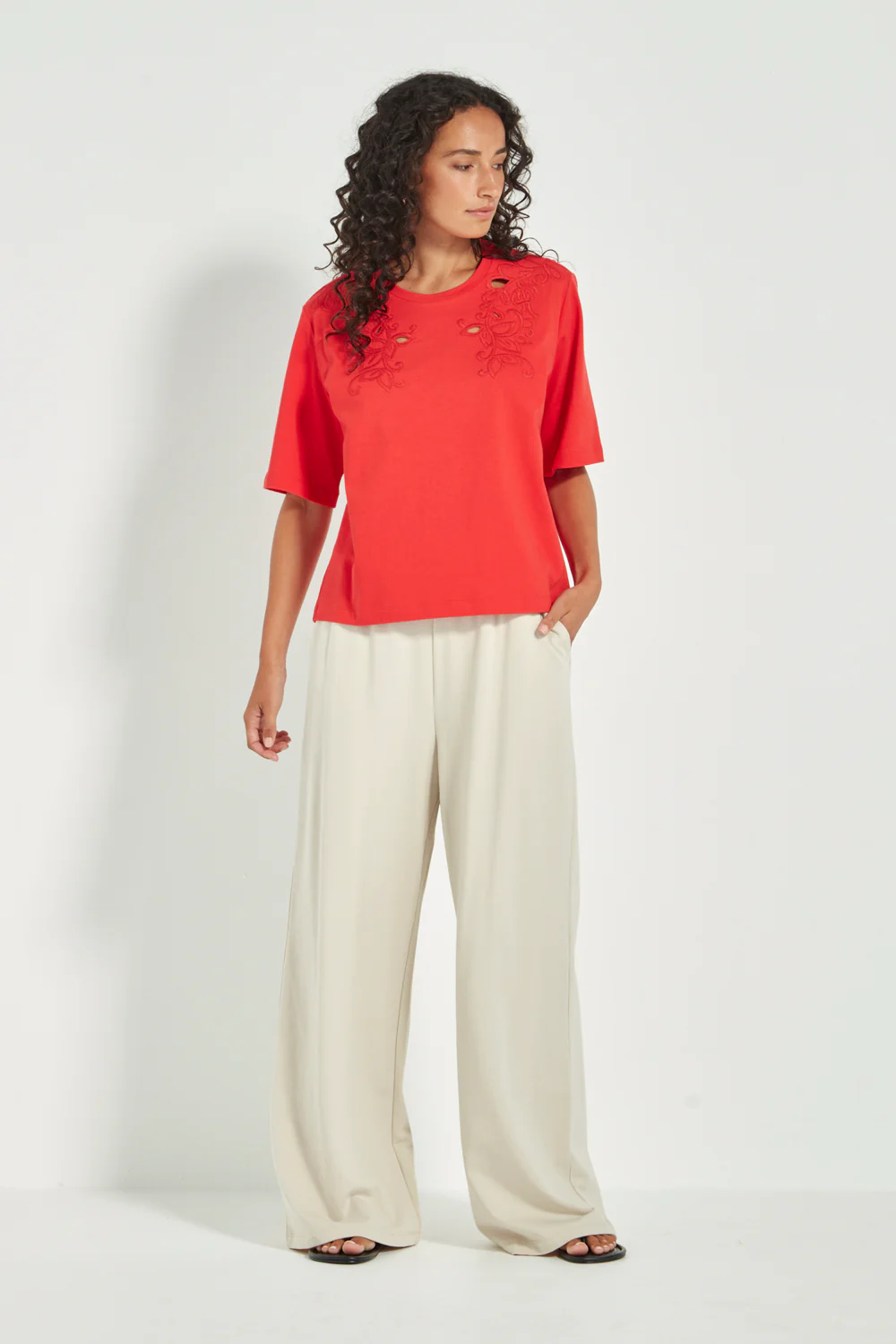 Downtown Pant - Cashew - Image 4