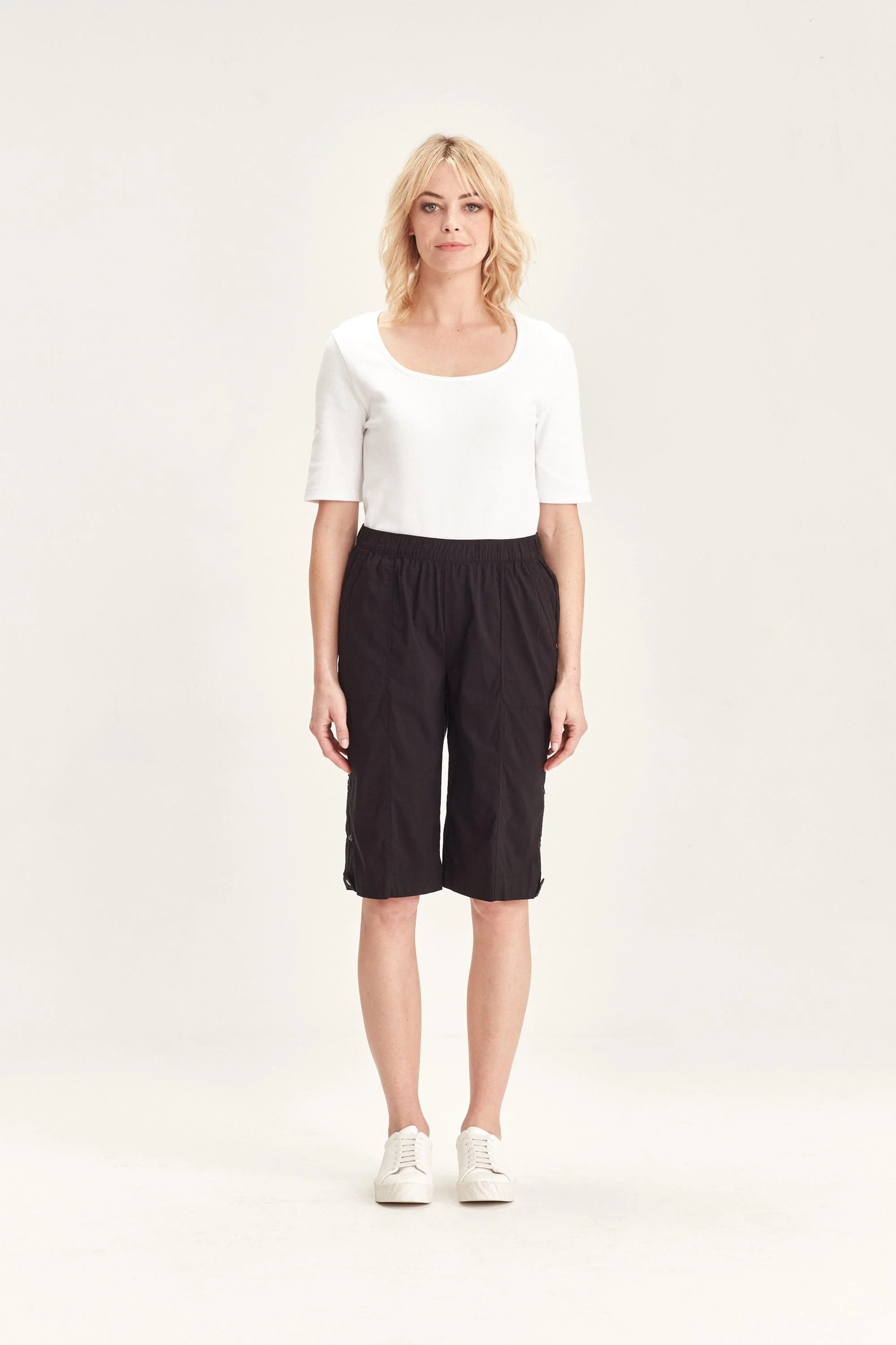 Acrobat Rolled Short - Black - Image 3